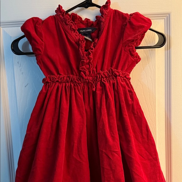 Ralph Lauren Other - Ralph Lauren Vibrant Red Formal Kids Dress